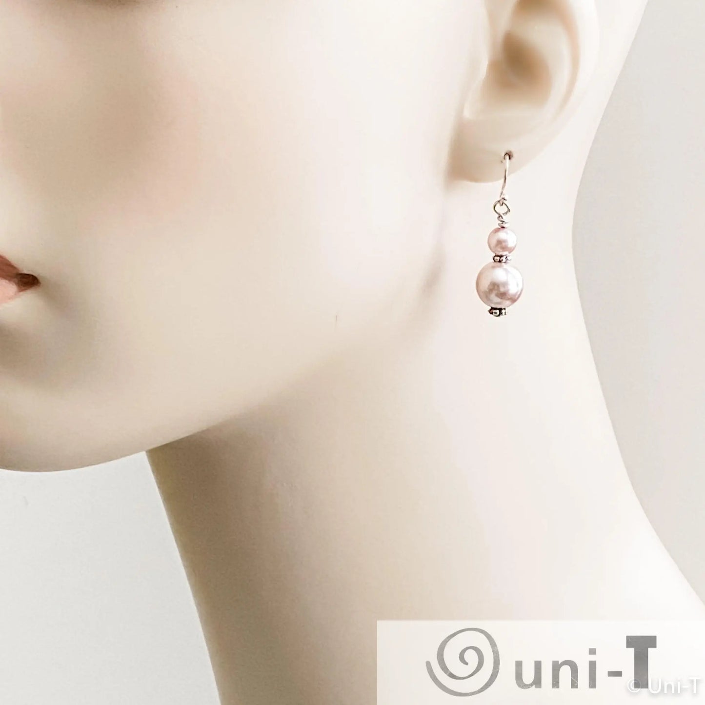 Crystal Pearl Dangle Earrings Lisa Trachtman