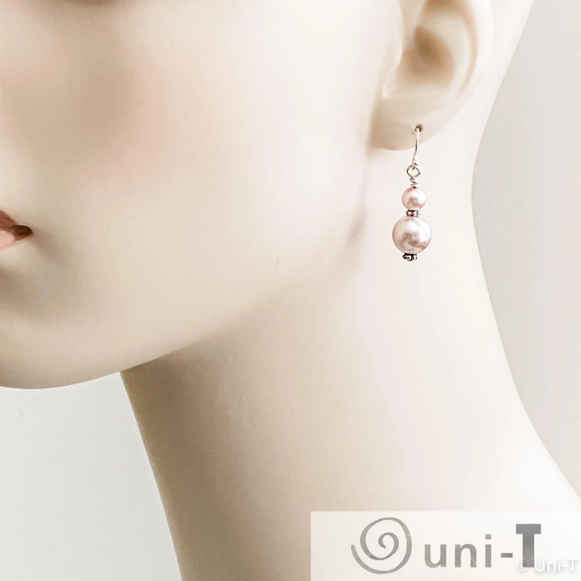 Crystal Pearl Dangle Earrings Lisa Trachtman