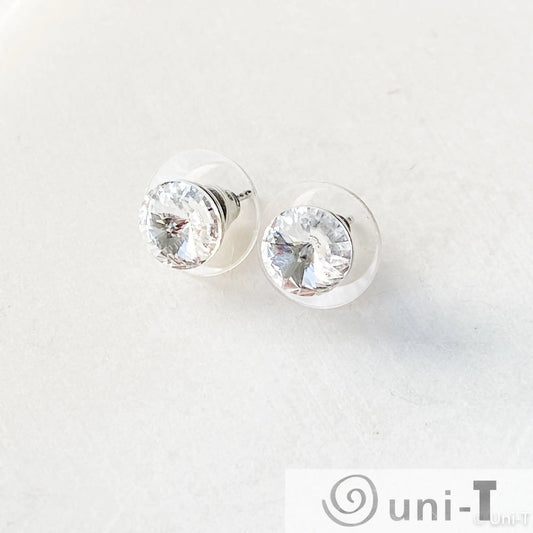 Crystal Stud Earrings - Assorted Colors Lisa Trachtman