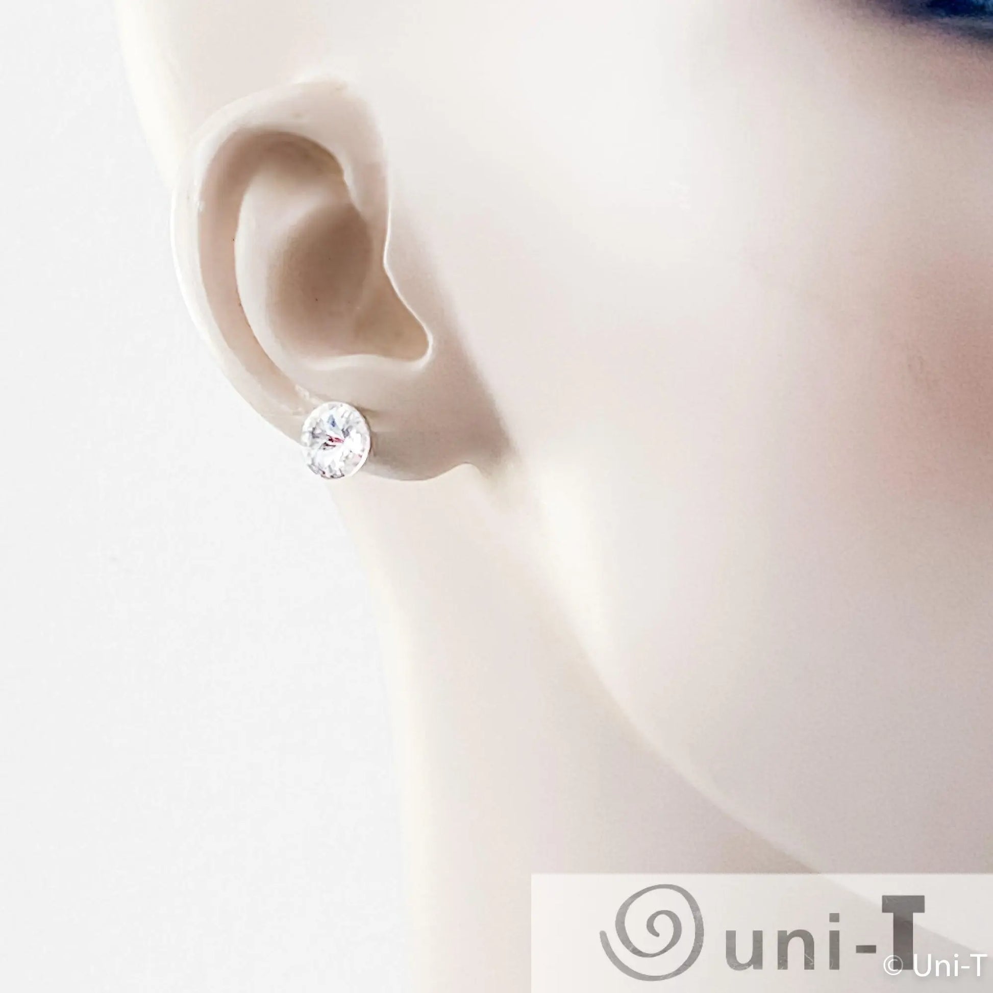 Crystal Stud Earrings - Assorted Colors Lisa Trachtman