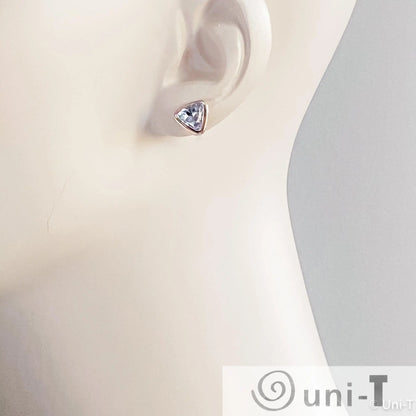 Crystal Studs - Purple, Clear, Blue Violet Lisa Trachtman