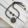 Floriane Black Pendant Necklace Uni-T