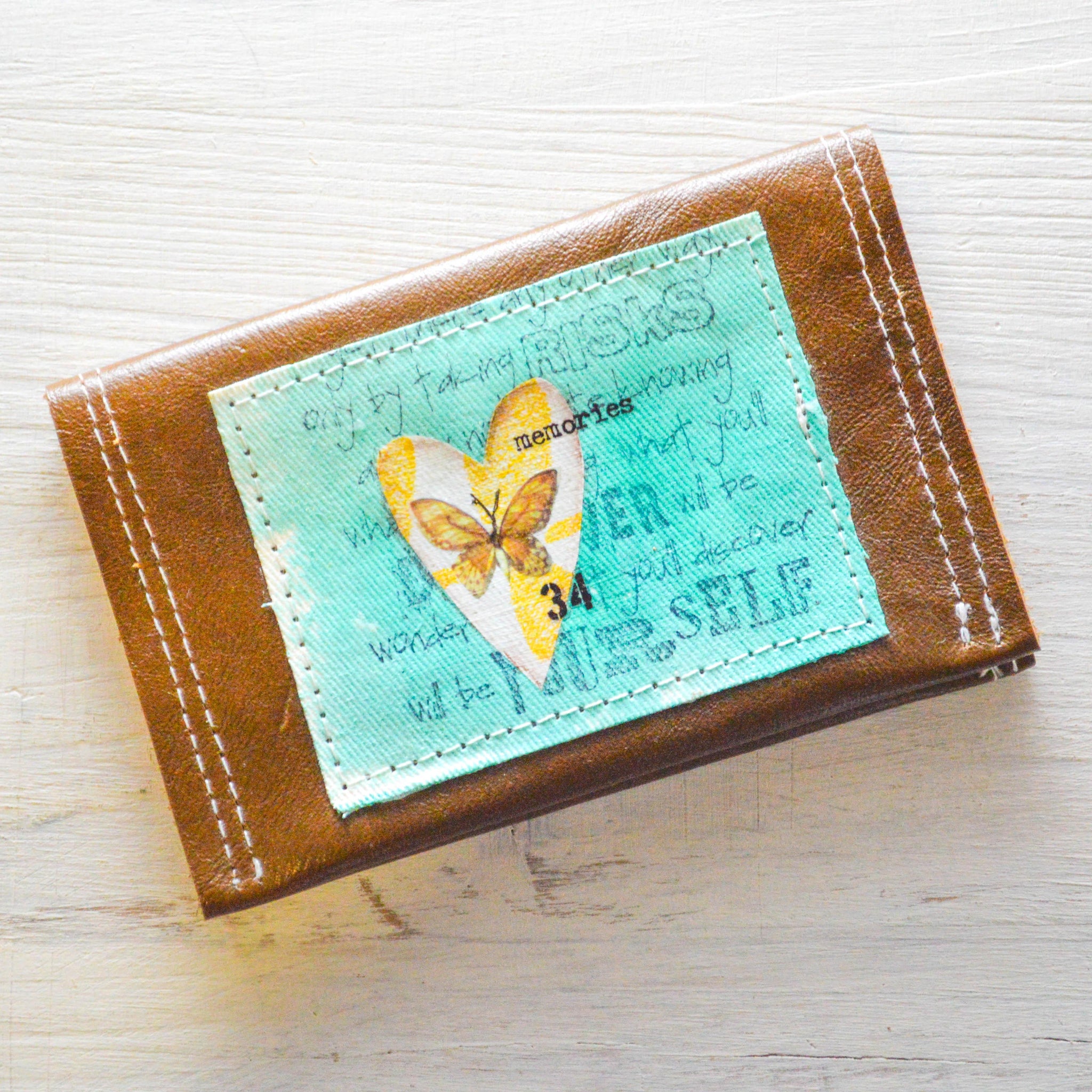 Leather Business or Credit Card Holder Uni-T