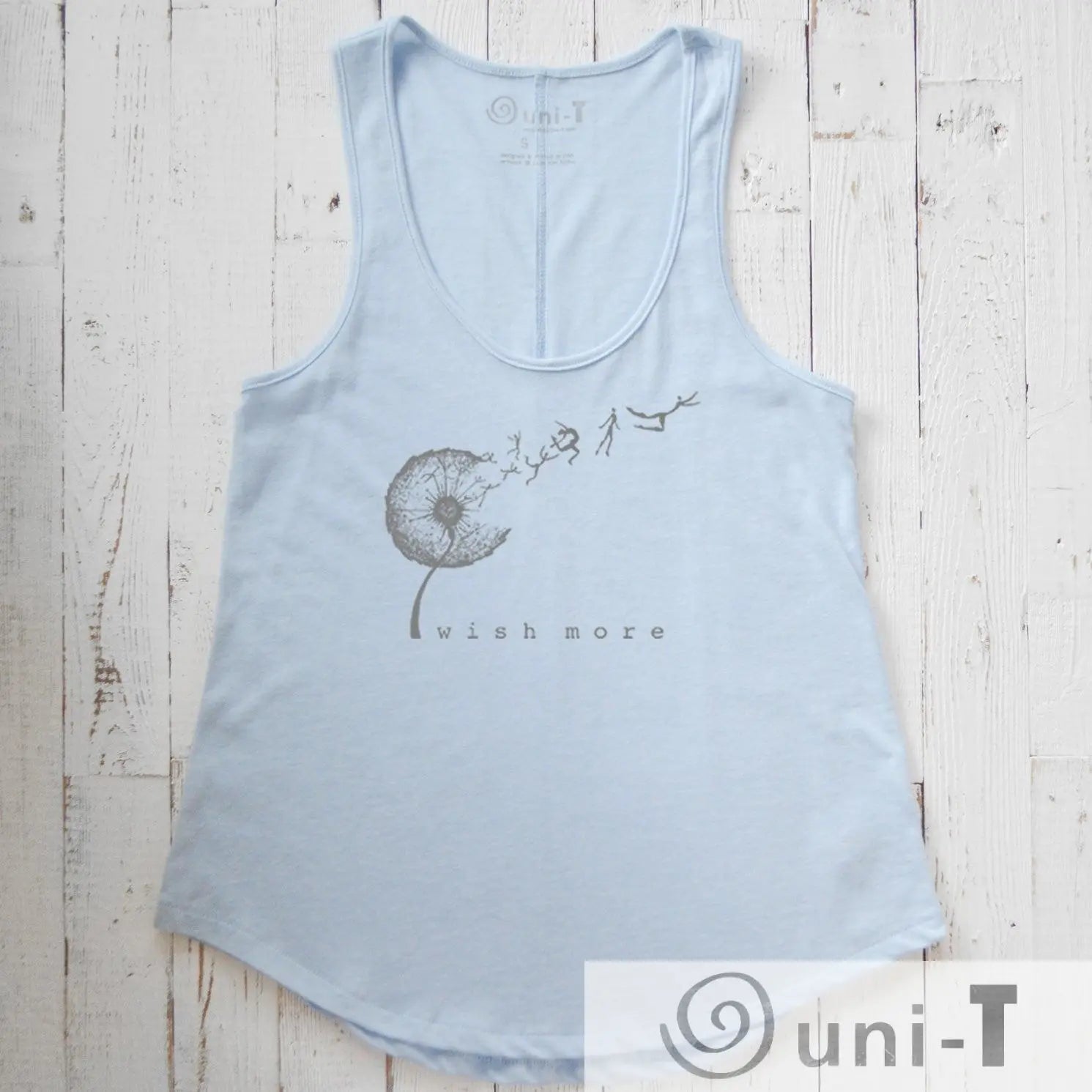 Dandelion Vintage Washed Tank Top - Wish More Uni-T