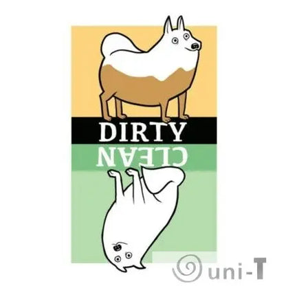 Dirty and Clean Dishwasher Magnets Mitra Farmand