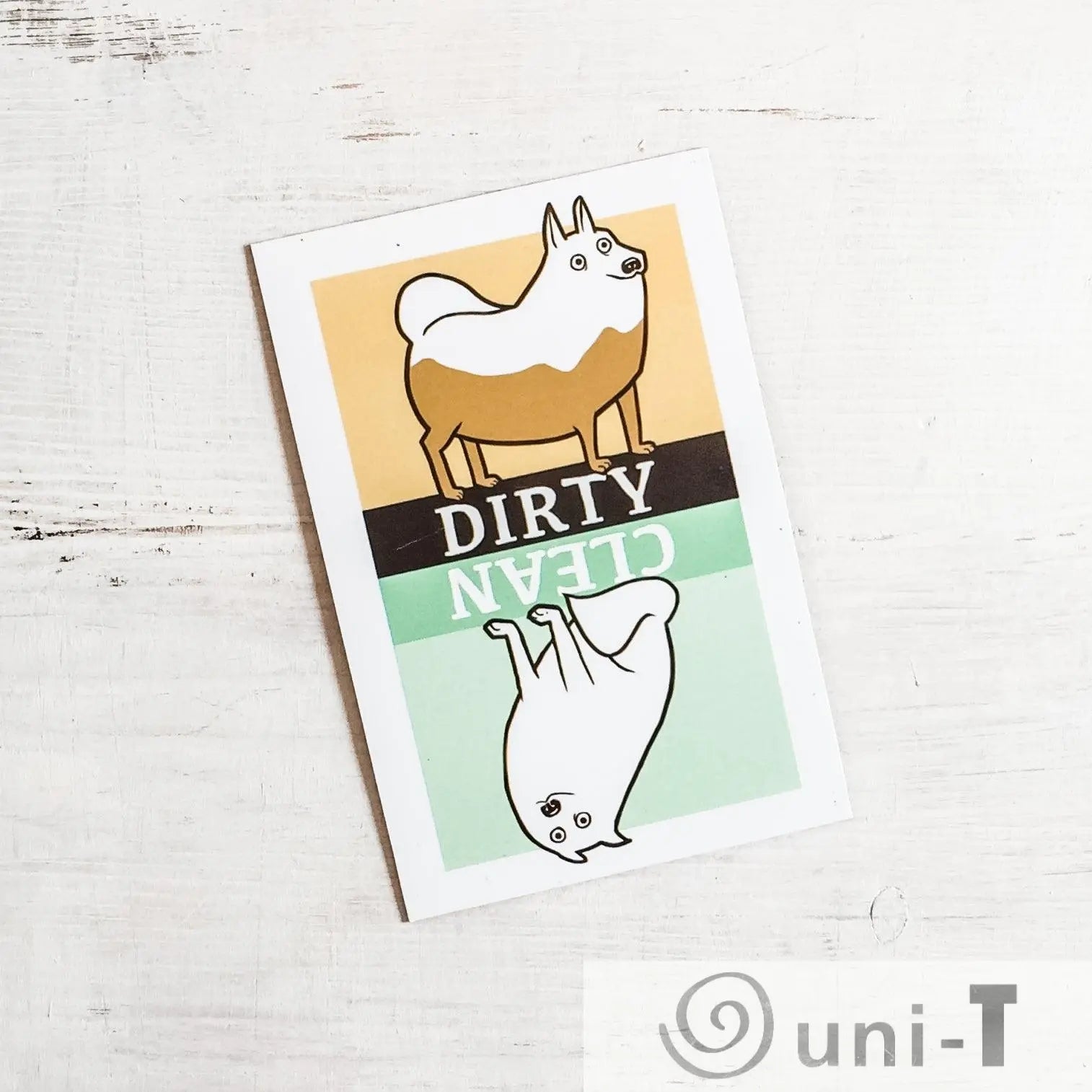 Dirty and Clean Dishwasher Magnets Mitra Farmand