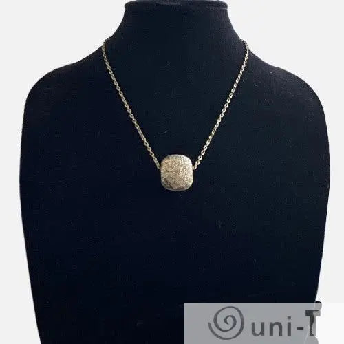 Donut Shape Polymer Clay with Sparkle Necklace Karen Meninno