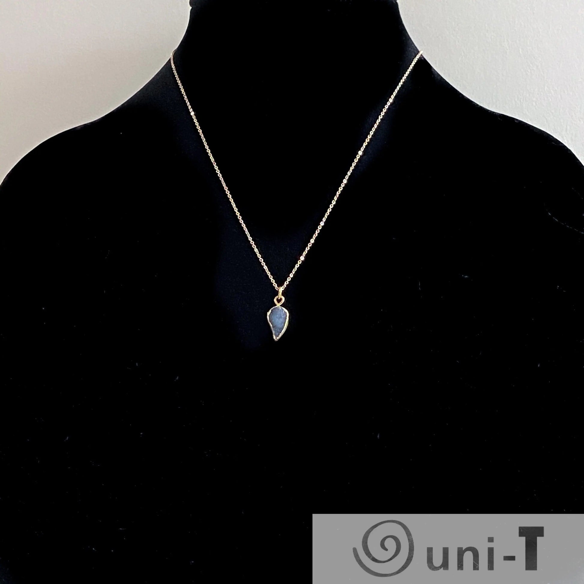 Druzy Agate Necklace Lisa Trachtman