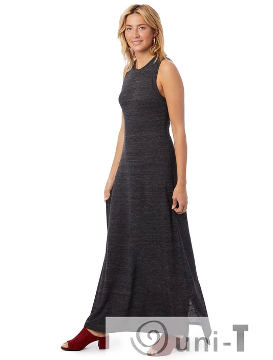 Eco-Jersey Side Slit Maxi Tank Dress : LIMITED Uni-T