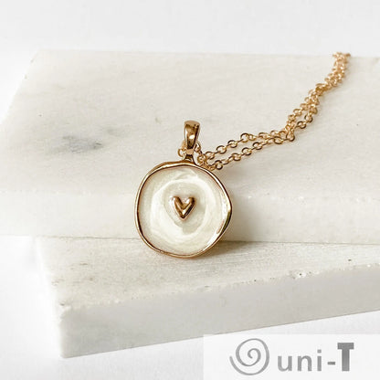 Enamel Necklace Celestial Lisa Trachtman