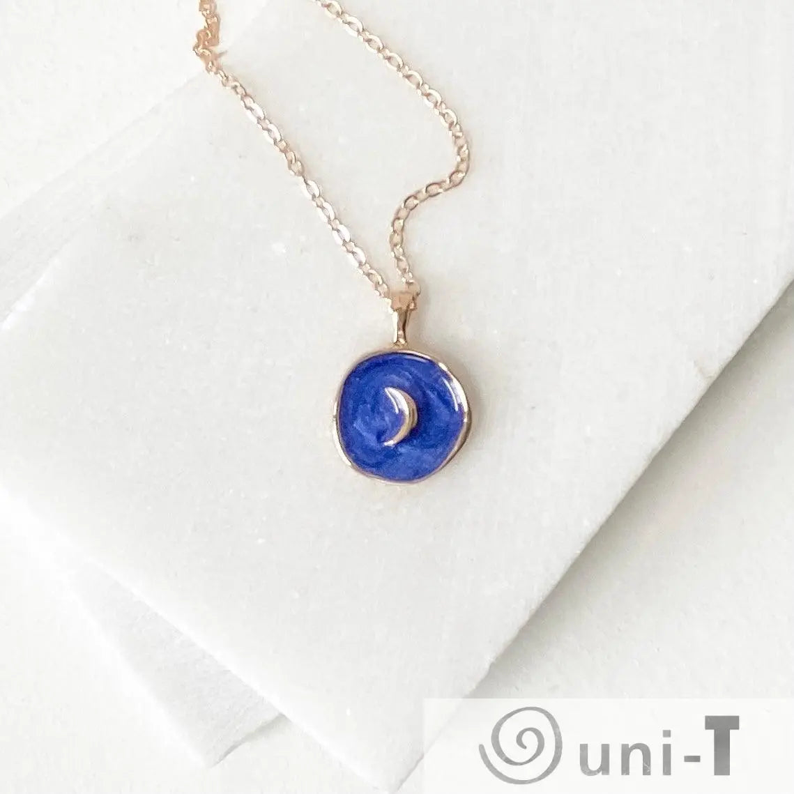 Enamel Necklace Celestial Lisa Trachtman