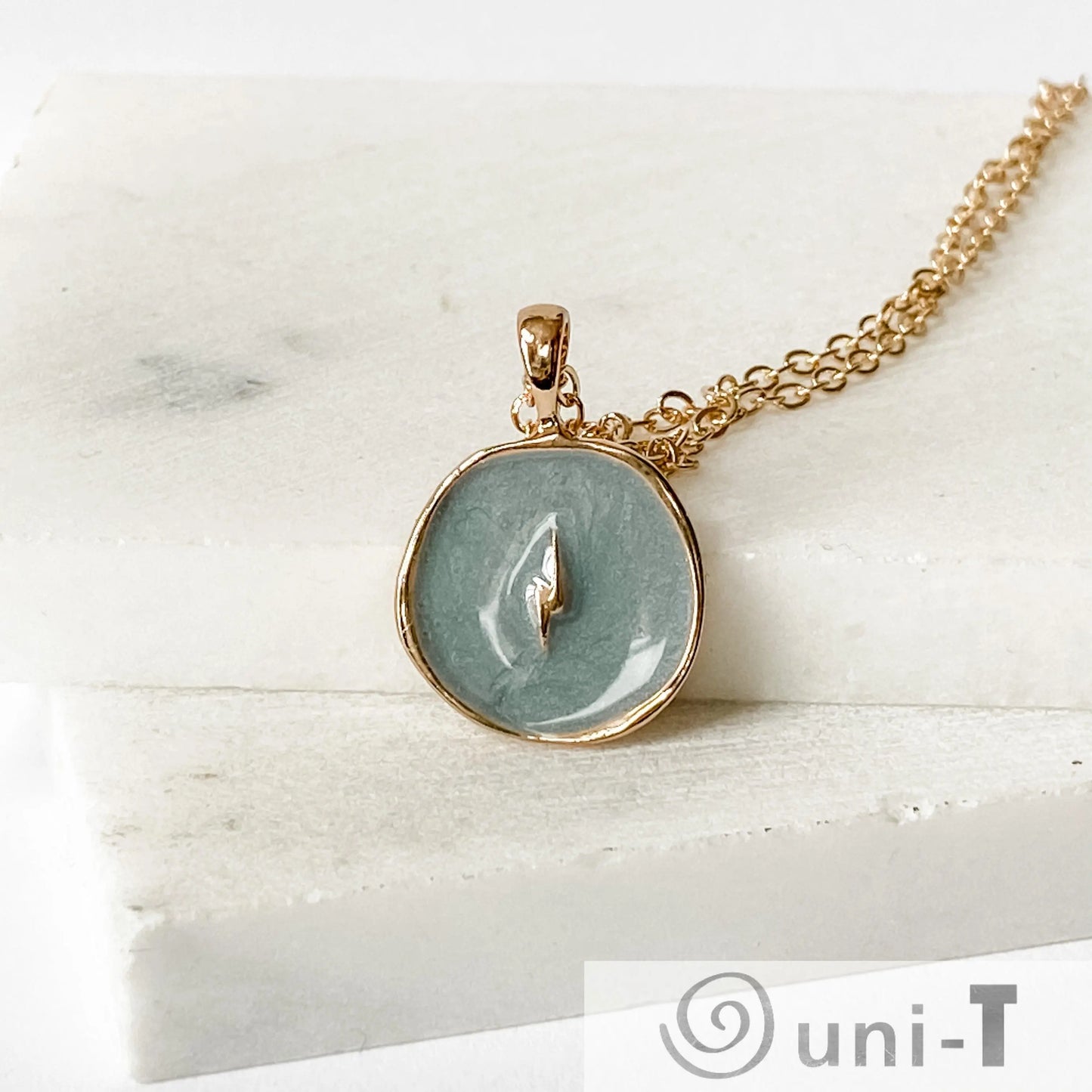 Enamel Necklace Celestial Lisa Trachtman