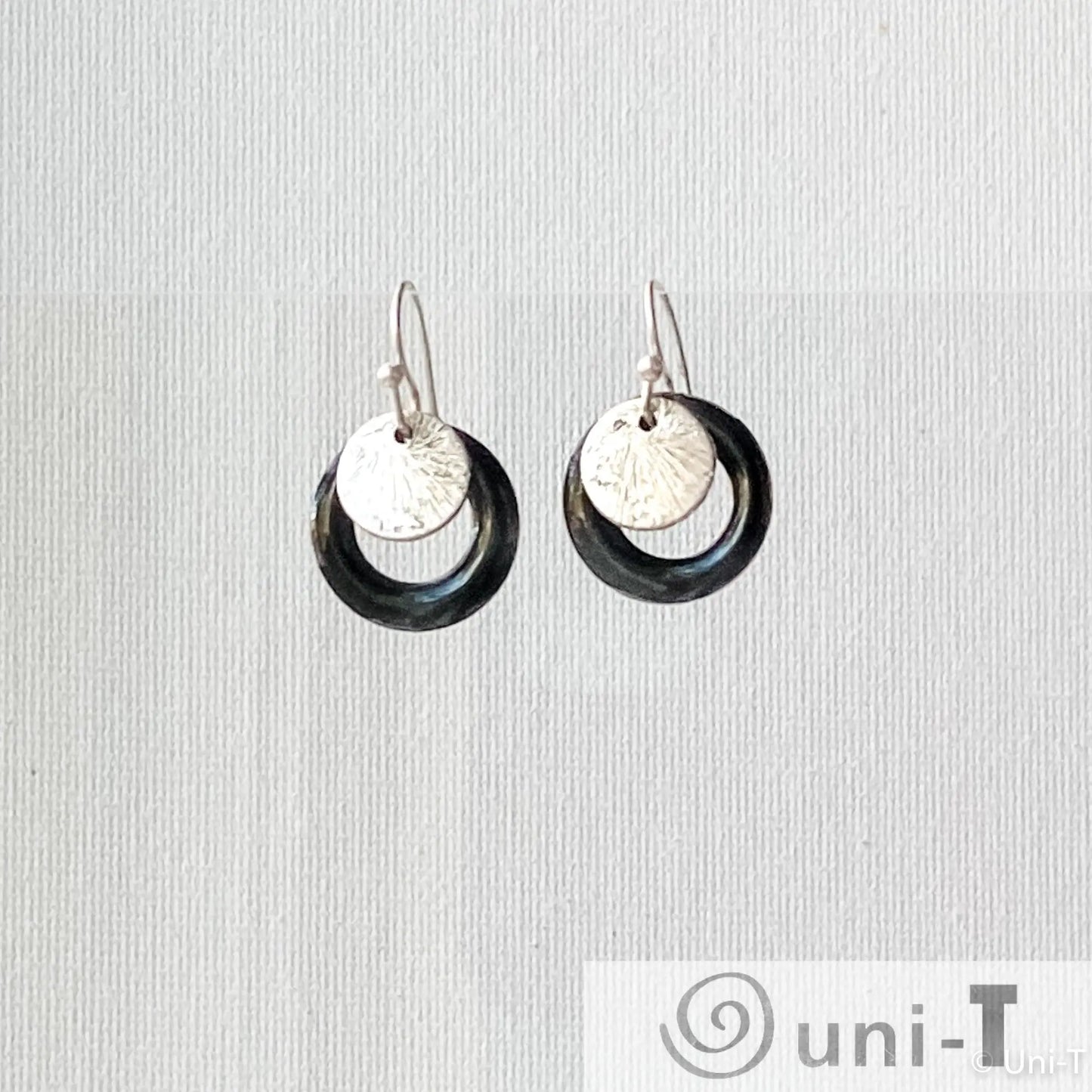 Enamel Rings and Dot Earrings Lisa Trachtman