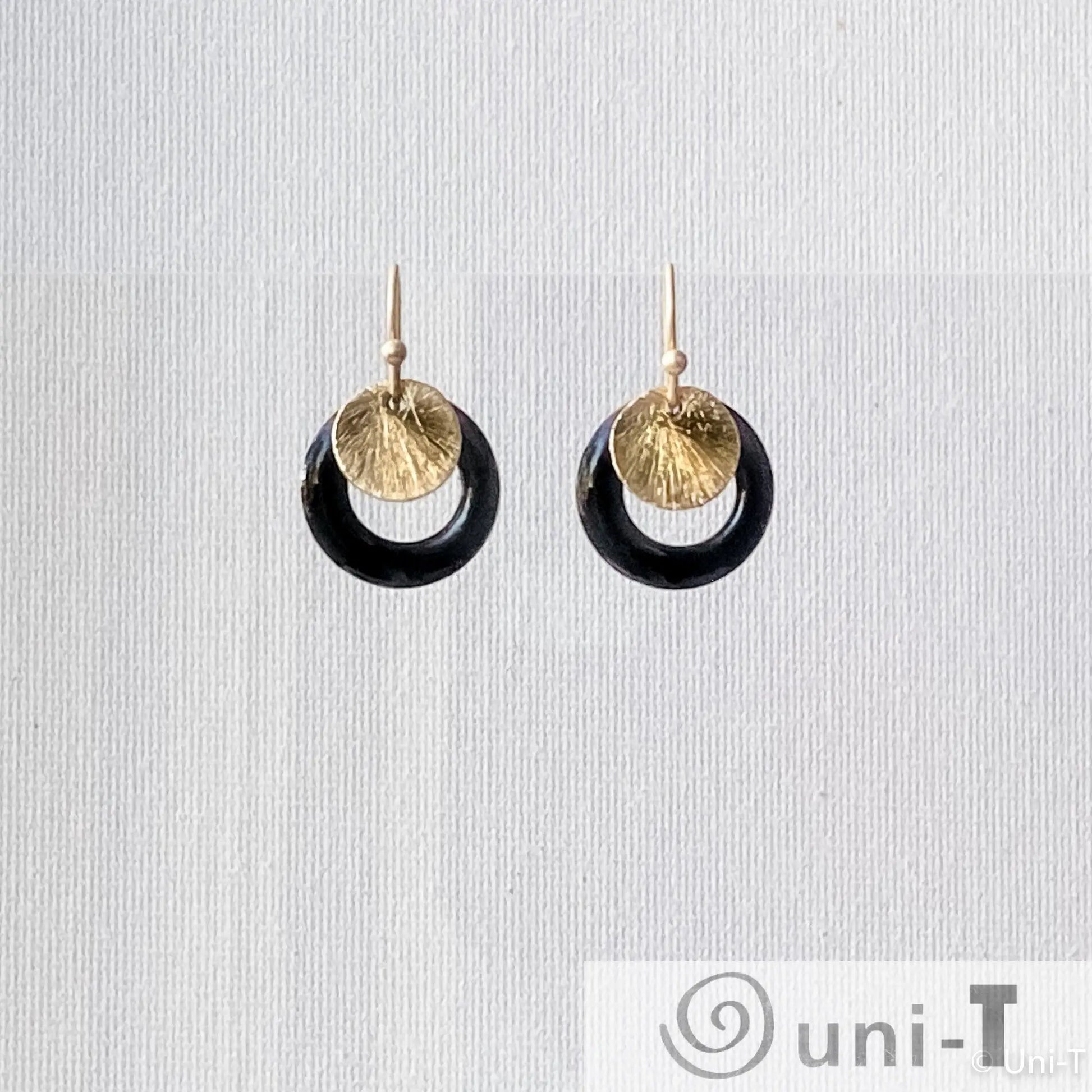 Enamel Rings and Dot Earrings Lisa Trachtman