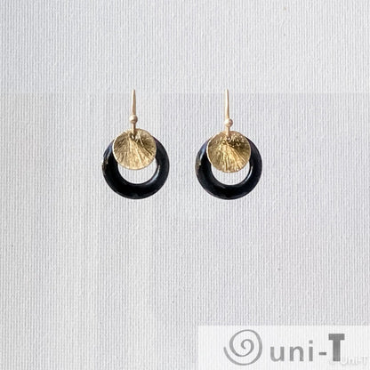Enamel Rings and Dot Earrings Lisa Trachtman