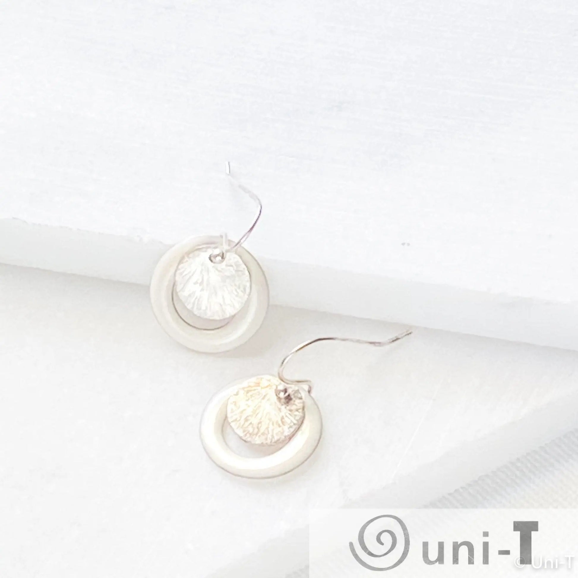 Enamel Rings and Dot Earrings Lisa Trachtman