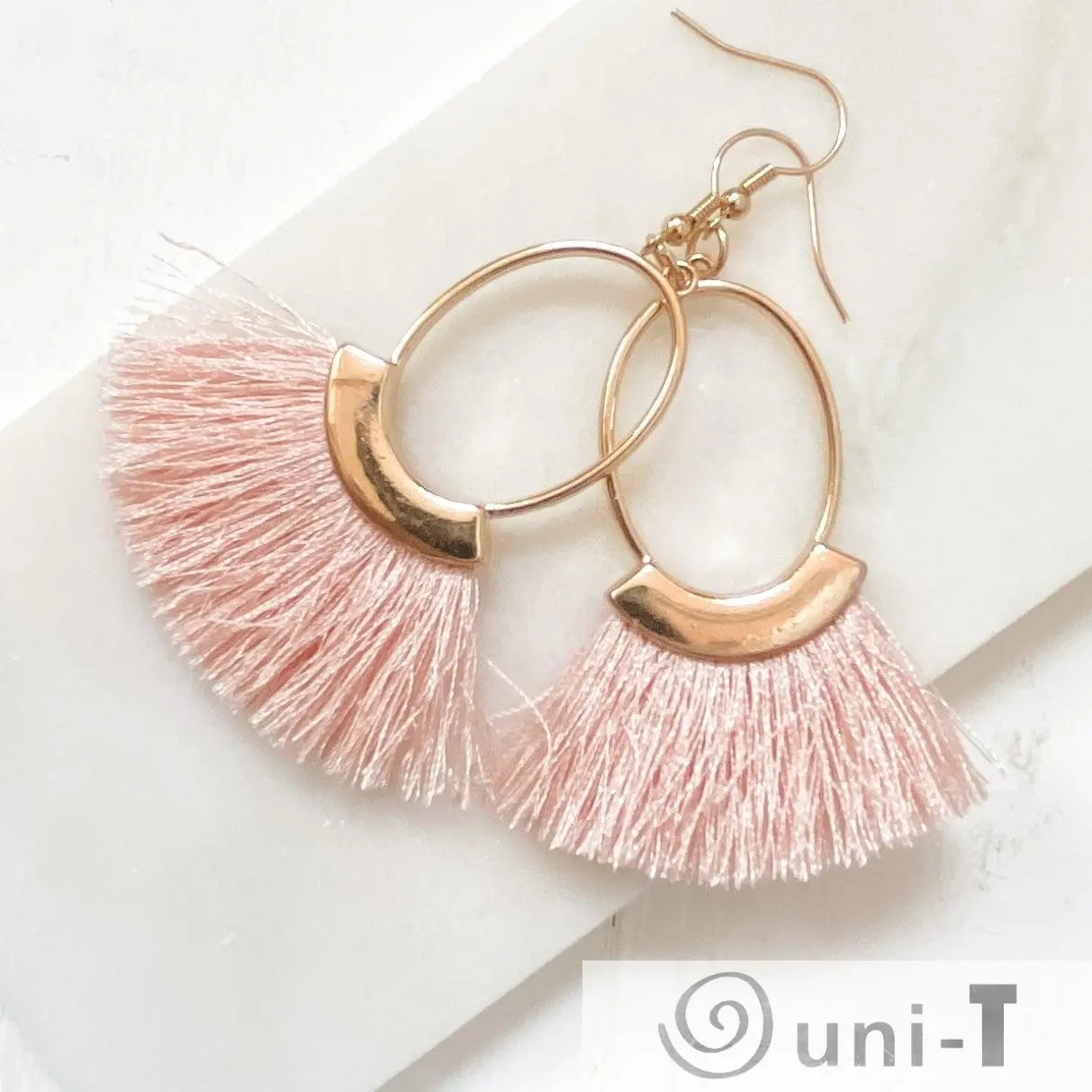 Fancy Tassle & Metal Earrings Lisa Trachtman