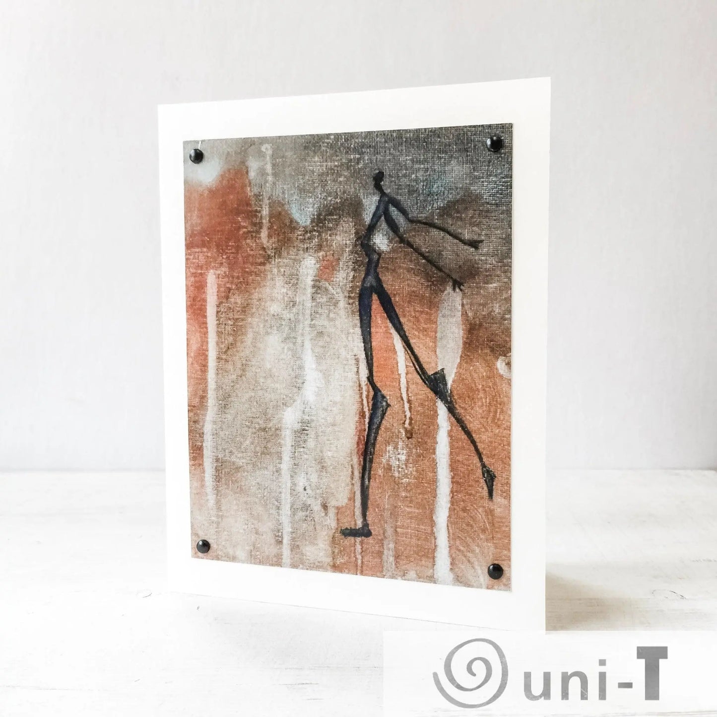 Field Dancer Greeting Card 5X7 Eujin Kim Neilan