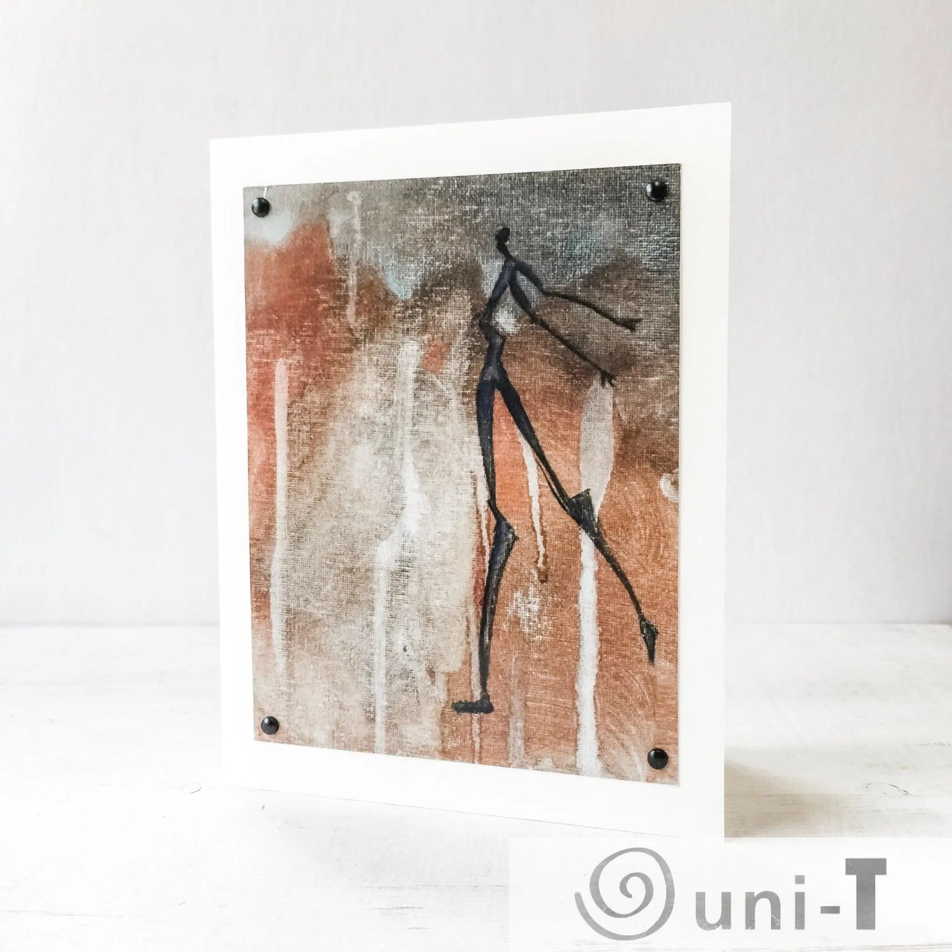 Field Dancer Greeting Card 5X7 Eujin Kim Neilan