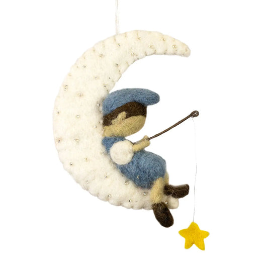 Fishing Star Ornament dZi Handmade