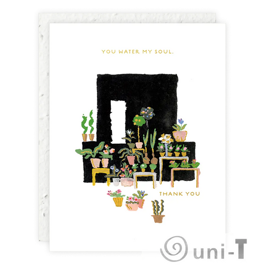 Fleuriste - Thank You Card Seedlings