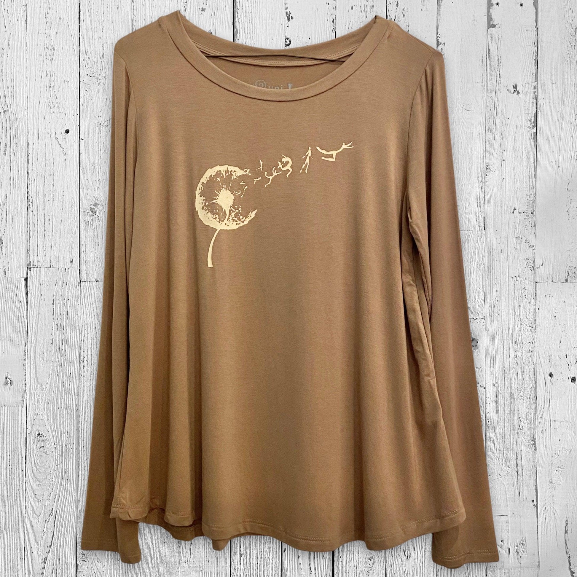 Flowy Dandelion BAMBOO CLASSIC LONG SLEEVE - Limited Collection Uni-T