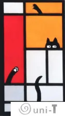 Funny Cat Magnets Mitra Farmand