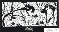 Funny Cat Magnets Mitra Farmand