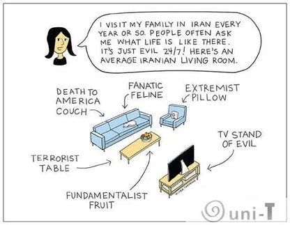 Funny Postcards Mitra Farmand