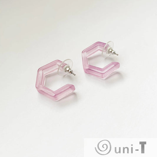 Geo Lucite Hoops Lisa Trachtman