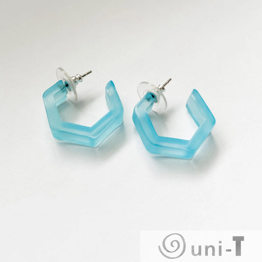 Geo Lucite Hoops Lisa Trachtman