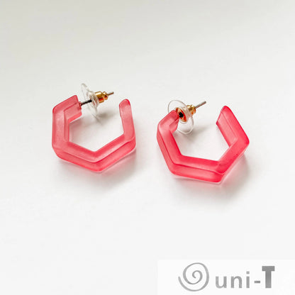 Geo Lucite Hoops Lisa Trachtman