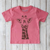 Kids Giraffe T-shirt | Organic Kids Shirt | Childrens Organic Clothing