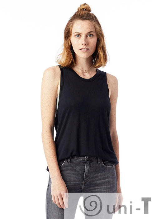 Heavy Wash Jersey Muscle Tank Top Uni-T