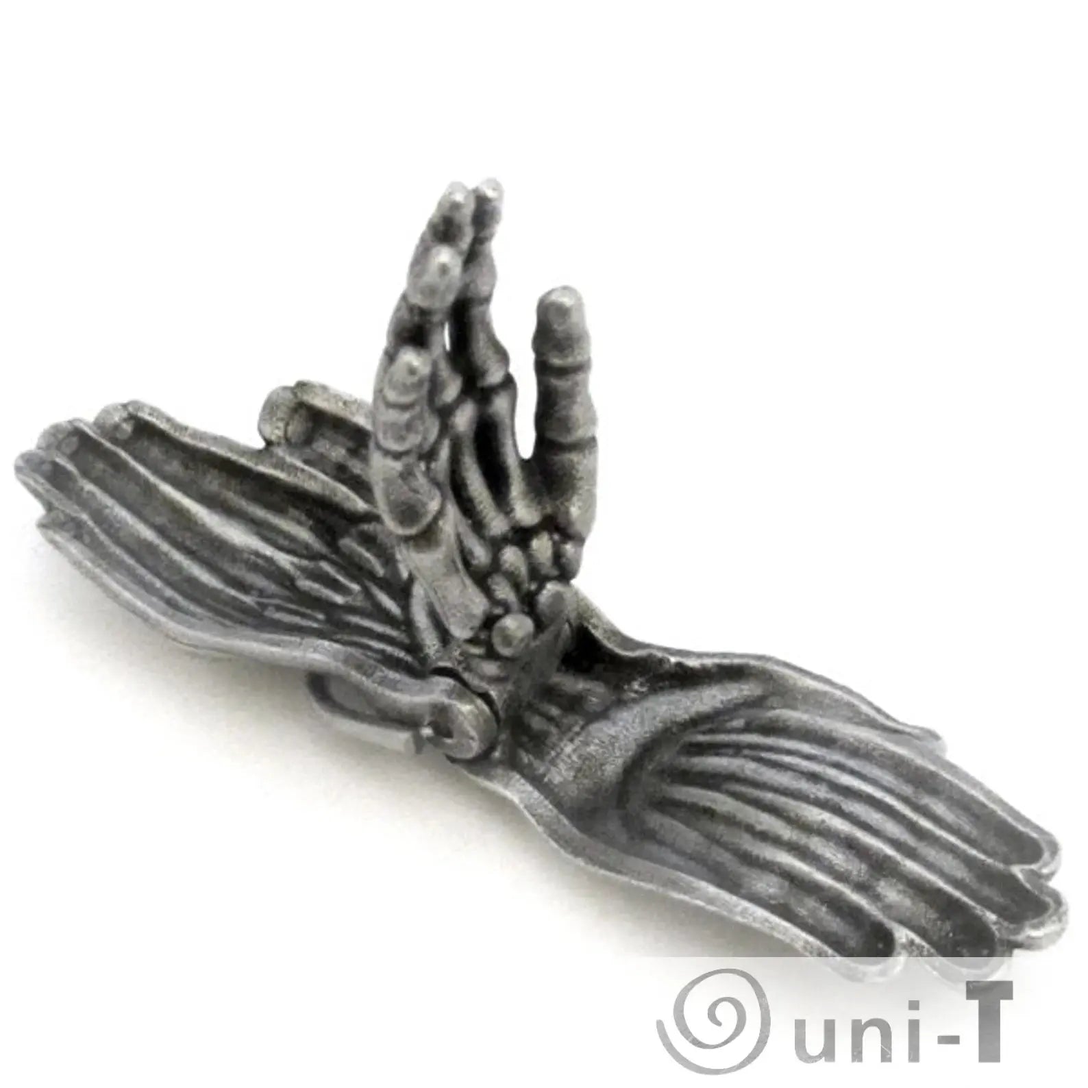 Human Hand Keychains - Anatomical Hand Keychain showing detailed skeletal and muscular structure, ideal small gift for medical professionals.