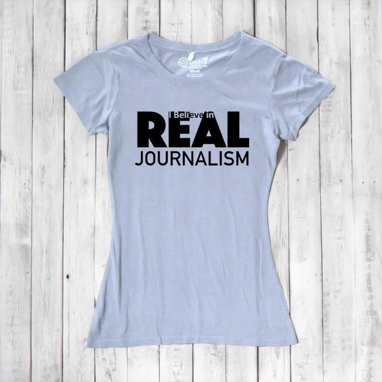 I believe in REAL Journalism - T-shirt for Women Uni-T