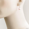 Swarovski Crystal Pearl Dangle Earrings Uni-T