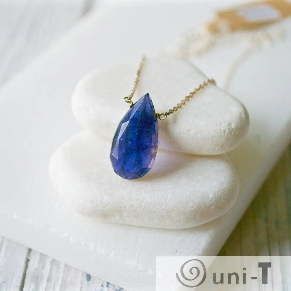 Iolite & Sterling Silver Necklace Lara Gordon