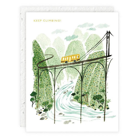 Journey - Encouragement Card: Without cello sleeve Seedlings