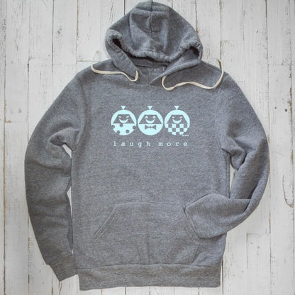 Laugh More Unisex Hoodie Uni-T