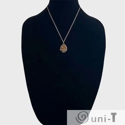 Lava Impression Precious Metal Clay Bronze Necklaces Amy Vulfovich