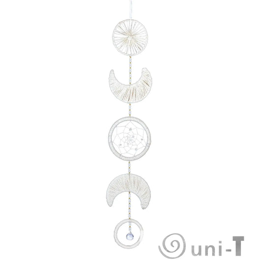 Little Lunar Cycle Wall Decor dZi Handmade