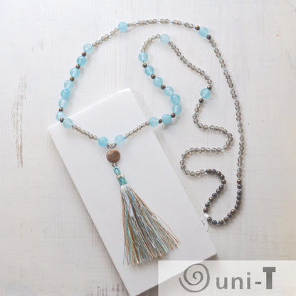 Long Beaded Mala Necklaces Janine Gerade
