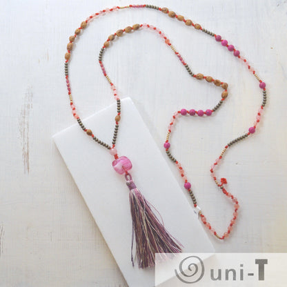 Long Beaded Mala Necklaces Janine Gerade