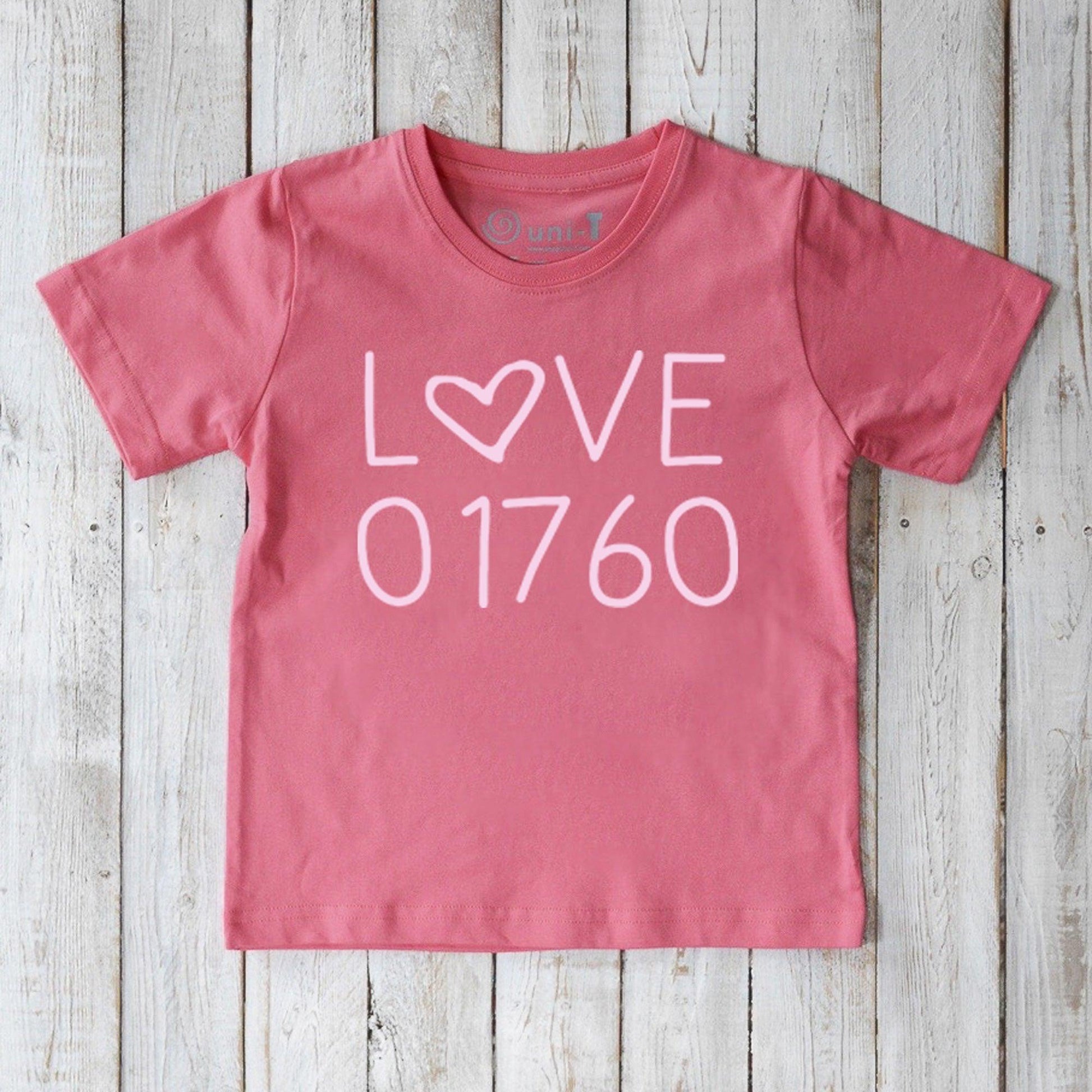 Love 01760 T-shirt for Kids Natick Service Council