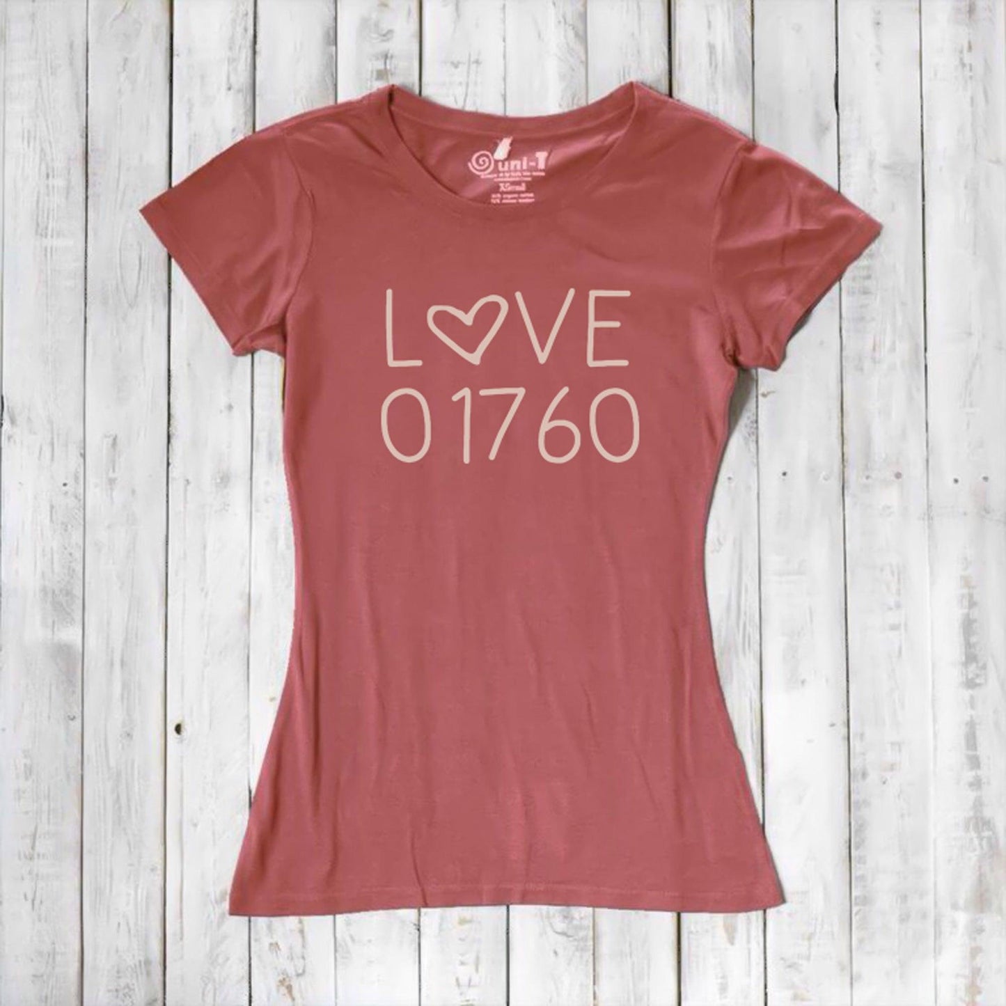 Love 01760 T-shirt for Women Natick Service Council