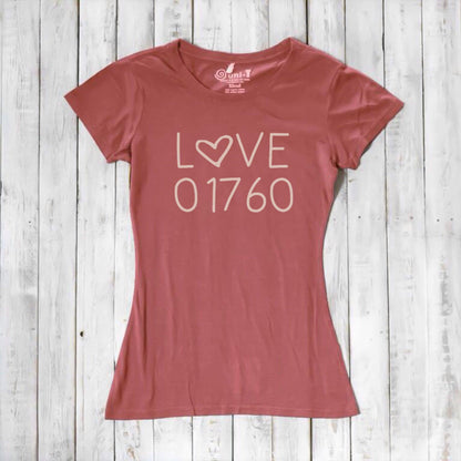 Love 01760 T-shirt for Women Natick Service Council