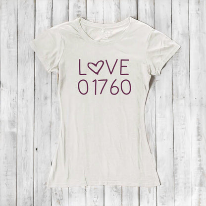 Love 01760 T-shirt for Women Natick Service Council