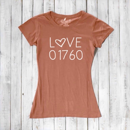 Love 01760 T-shirt for Women Natick Service Council