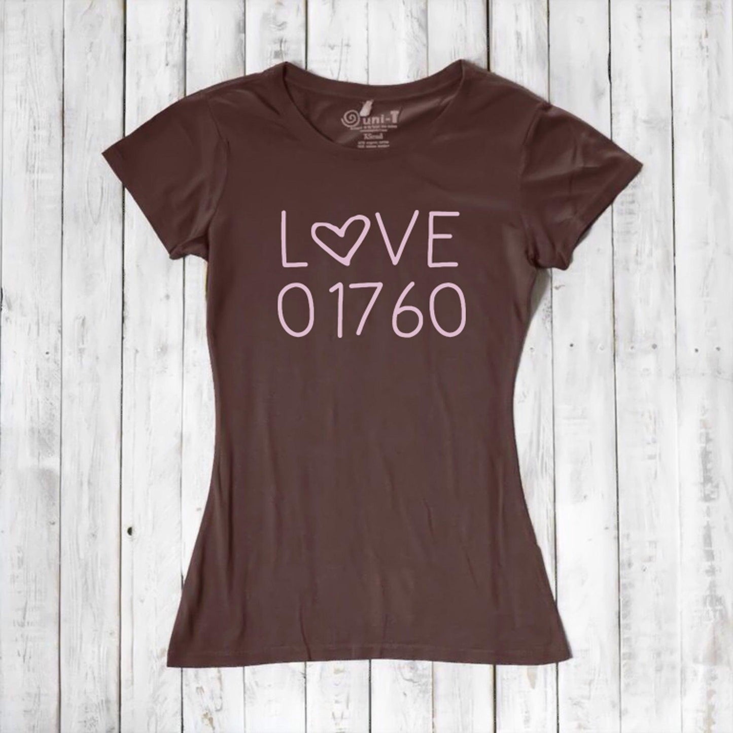 Love 01760 T-shirt for Women Natick Service Council